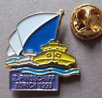 PIN, SCHWEIZ 2.DECKELI-SCHIFF ZÜRICH 1993, LIMIT. AUFLAGE