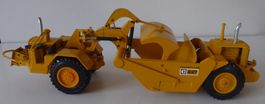 Caterpillar C627 Schürfzug, Metallmodell, Sammlerstück