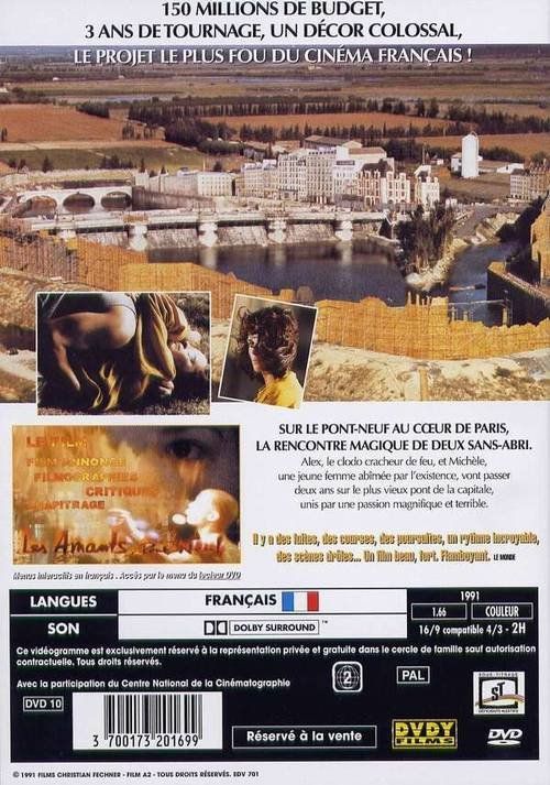 Alle DVDs: LES AMANTS DU PONT-NEUF – Neu (gemäss Beschreibung) aus Bursins von Adabel 1