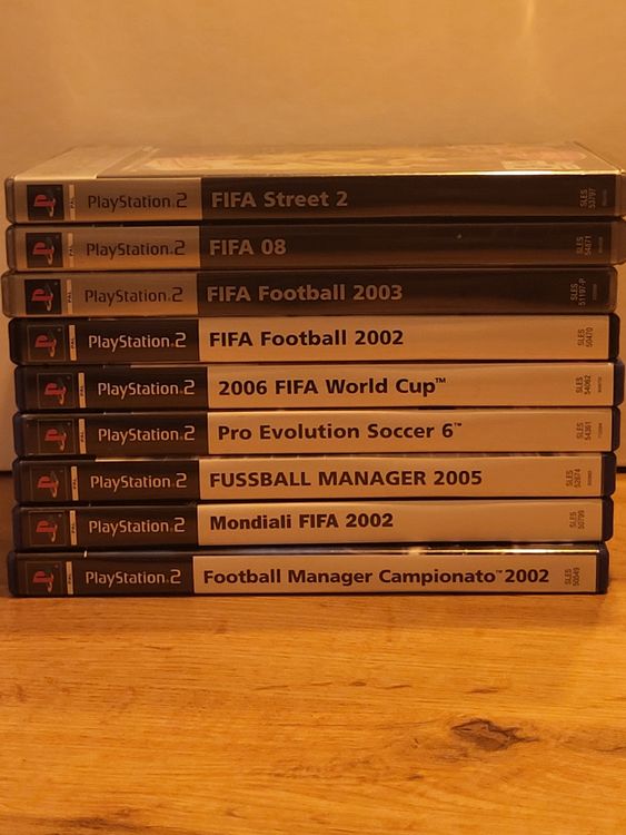Lot De 9 Jeux PS2 Dont Kuon + 1 Boîte De Rangement