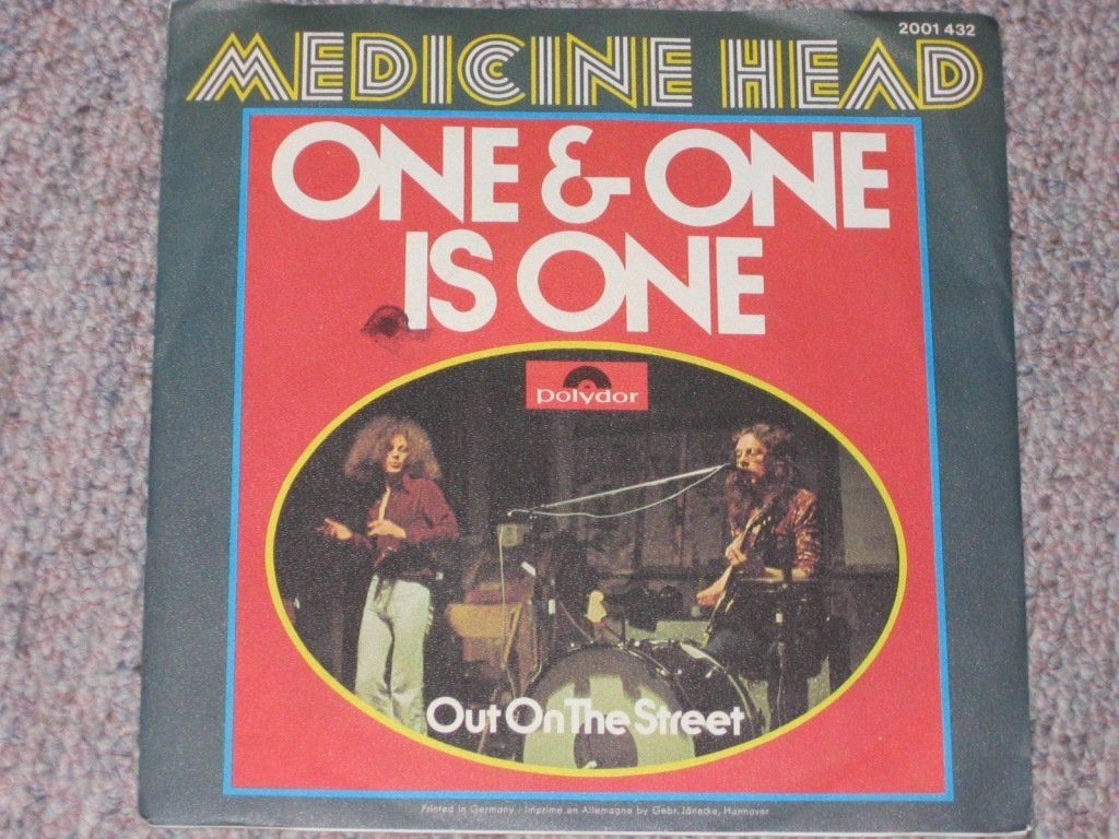 Dischi in vinile: MEDICINE HEAD - ONE & ONE IS ONE – Usato da Steckborn venduto da Quo7