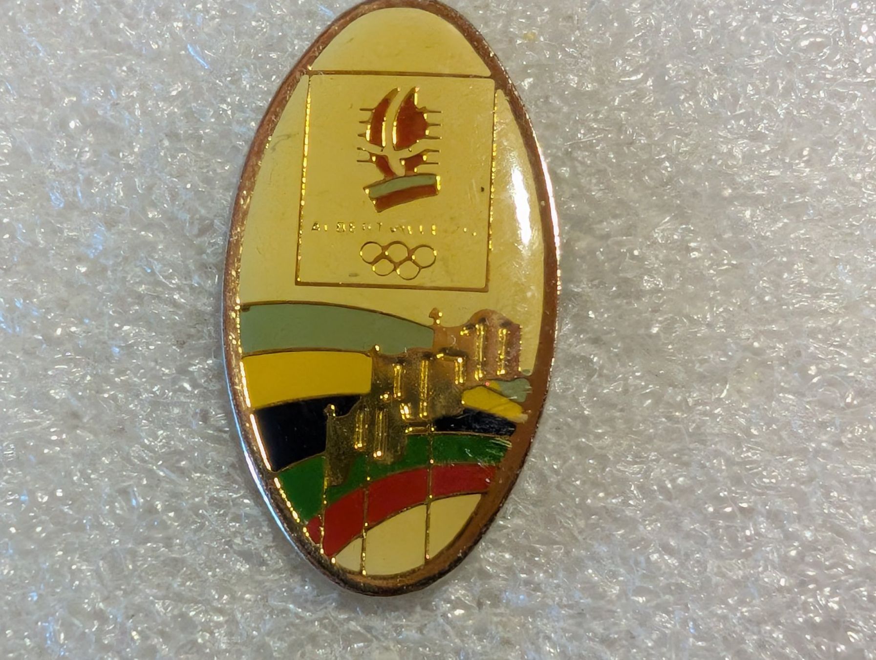 Placchette & Badge: Ansteckpin 93: Olympia – Usato da Oppligen venduto da Pin-Fall-Shop