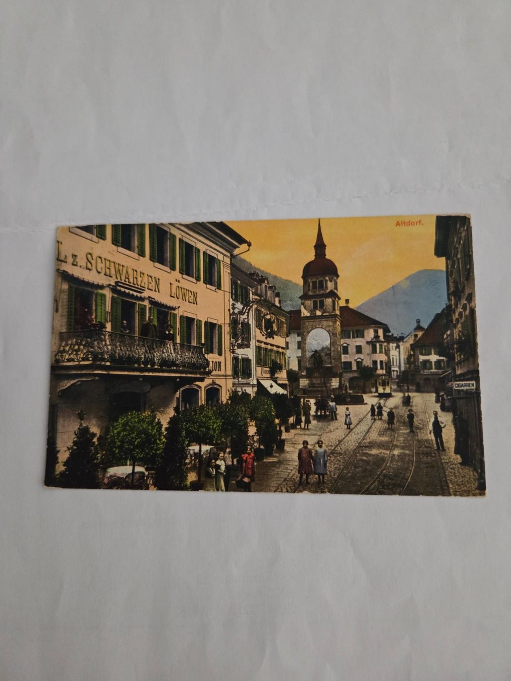 Cartoline postali: Postkarte Altdorf – Usato da Aarau venduto da Casl63