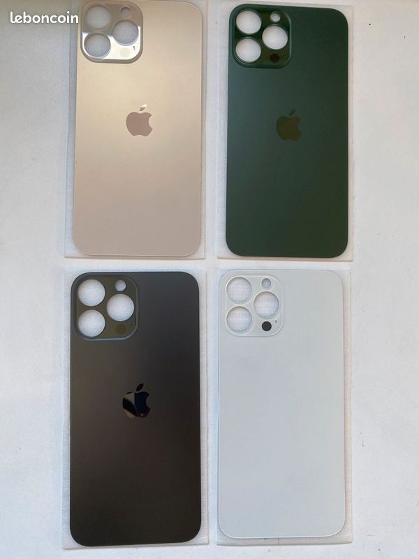 Apple Telefoni cellulari / Smartphones: VITRE ARRIÈRE IPHONE 14 Pro (AVEC LOGO) - Blanc – Nuovo e nell'imballaggio originale da Morges venduto da DA-repa 1