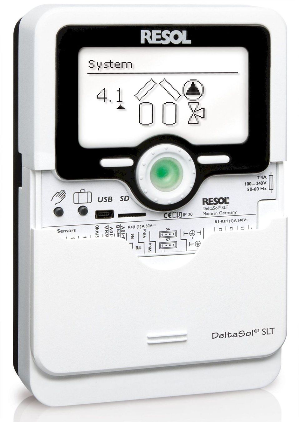 Dispositivi a energia solare: DeltaSol SLT Solar Systemregler+4 Fühler – Nuovo e nell'imballaggio originale da Bottighofen venduto da zaap 1