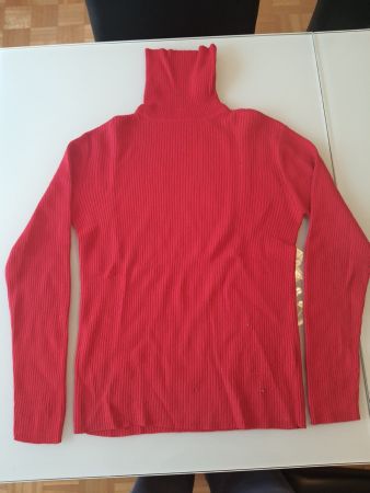 Rollkragen Pullover langarm Kaschmir & Seide dick