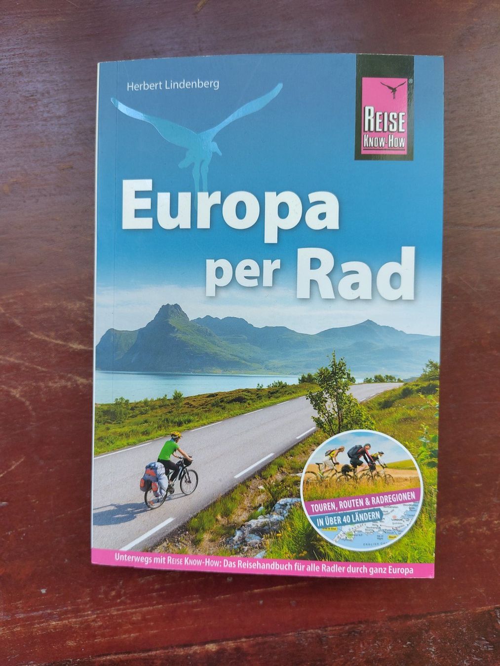 Libri: Europa per Rad von Herbert Lindenberg Reise Know-How – Nuovo e nell'imballaggio originale da Bern venduto da Cassiopeia-72