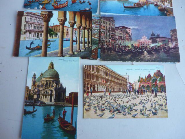 Cartoline postali: Alte Ansichtskarten Postkarten Venedig Konvolut 12 Stück – Usato da Belp venduto da Isuzu 5