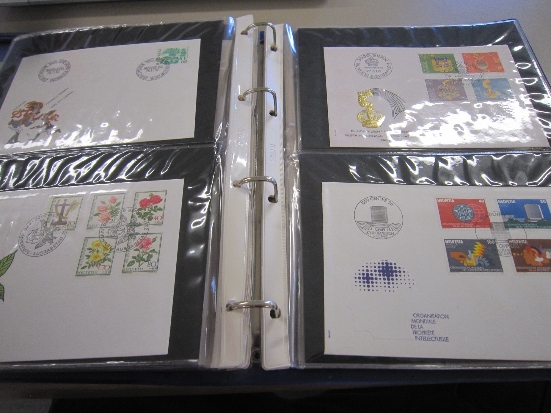Tutti i francobolli: Schönes Album FDC – Usato da Giubiasco venduto da sal_9j6w 6