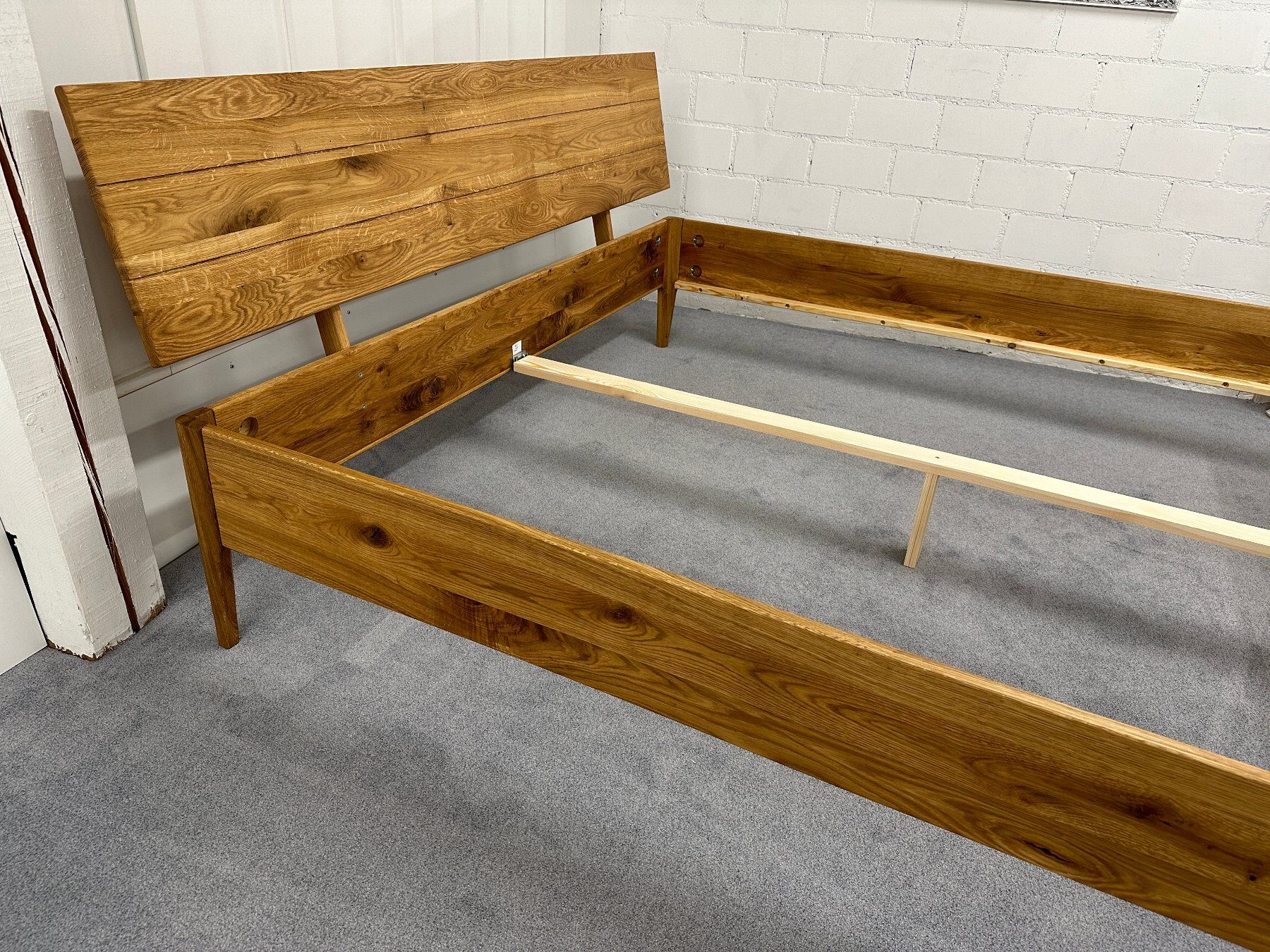 Letti: Bett MERAN Wildeiche massiv 160 x 200 cm – Nuovo e nell'imballaggio originale da Unterentfelden venduto da moebelrufli 6