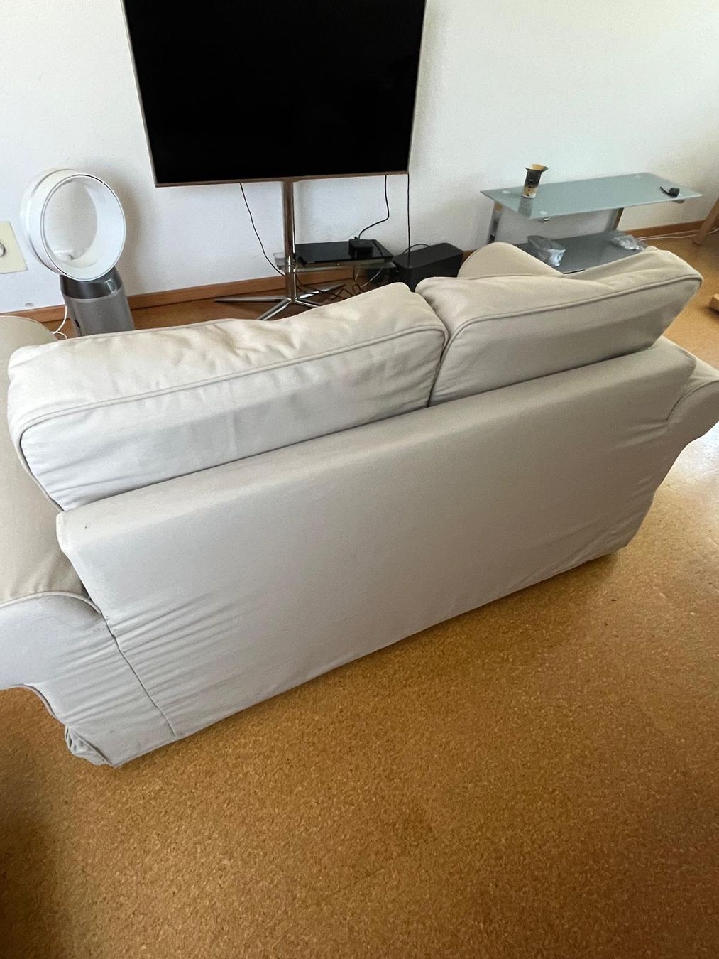 Ikea Sofas: Bettsofa IKEA, beige, 2-Sitzer, gebraucht – D'occasion à Brüttisellen par chhex 1