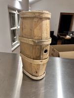 Kleines Engadiner Holzfass 16/17/18. Jahrhundert