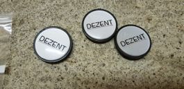 3 Stk. Dezent Felgendeckel Nabendeckel Alufelgen