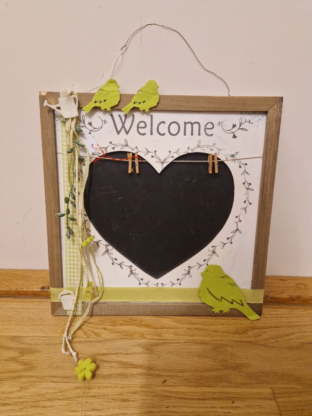Tutte le decorazioni: Tableau décoratif "Welcome" – Usato da Penthaz venduto da Sosotroc