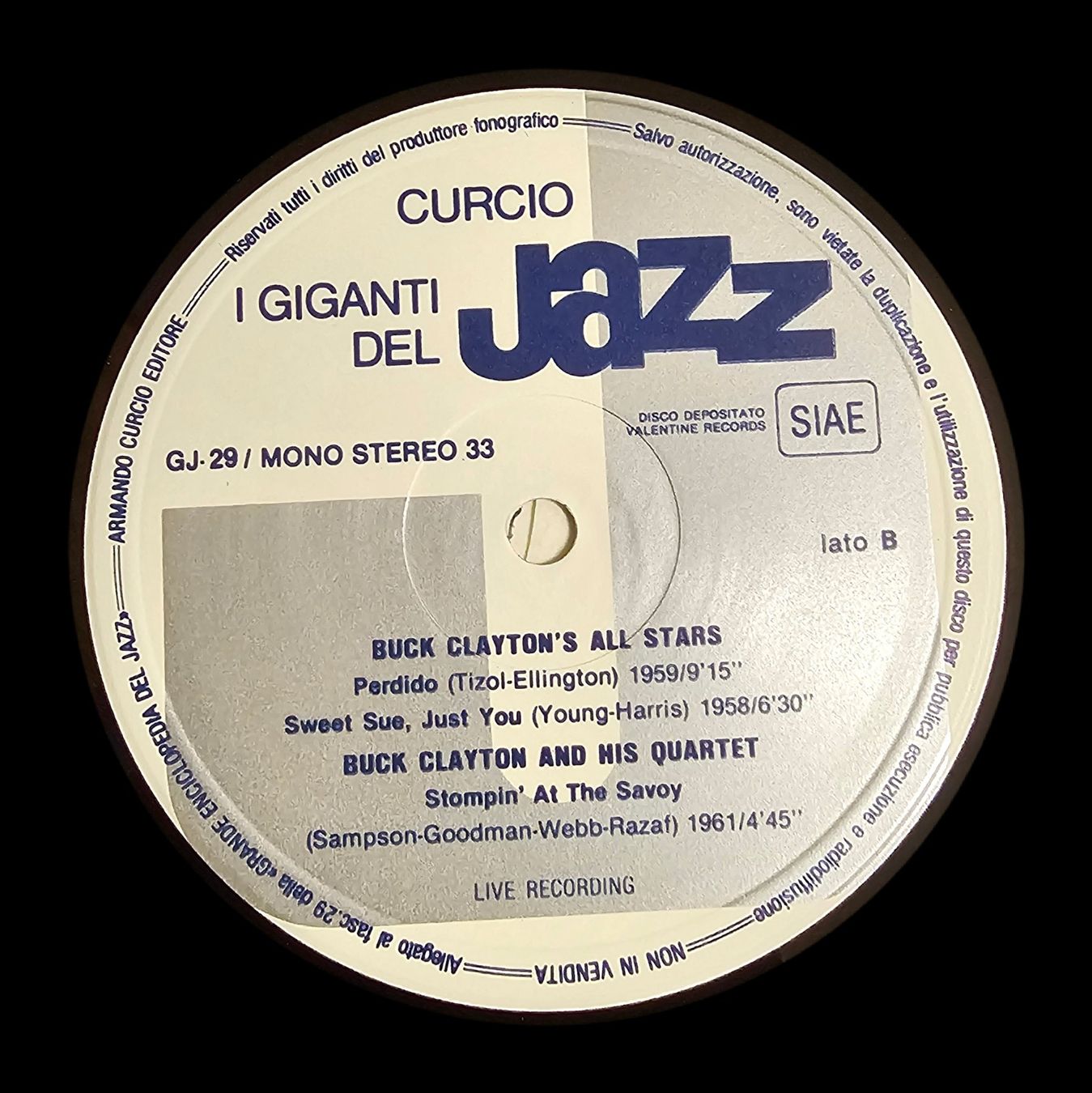 Schallplatten: Various – Jazz Spectrum (5 LP Box) – Gebraucht aus Wahlen b. Laufen von Cg10 9