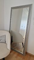 mirror wood silver frame