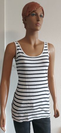 Gestreiftes Top, Sommertop Grösse S/M