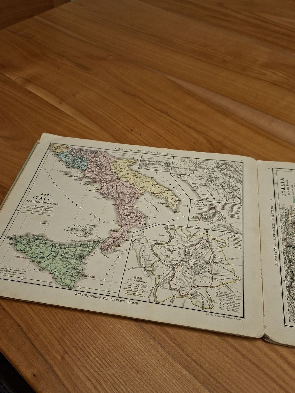 Cartine & Atlanti: Historischer Schul-Atlas 1882 – Usato da Ganterschwil venduto da HeidiuPeter 4
