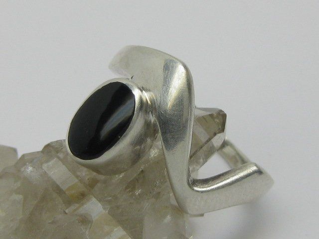 Anelli: Ring Silber 925 Onyx Gr. 57 – Usato da Ermatingen venduto da Decovin 1