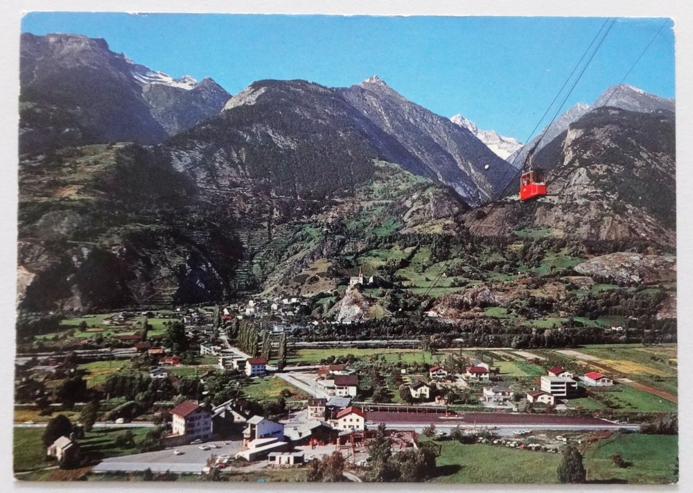 Raron und Turtig mit Luftseilbahn Unterbäch (Gebraucht) in Fétigny für ...