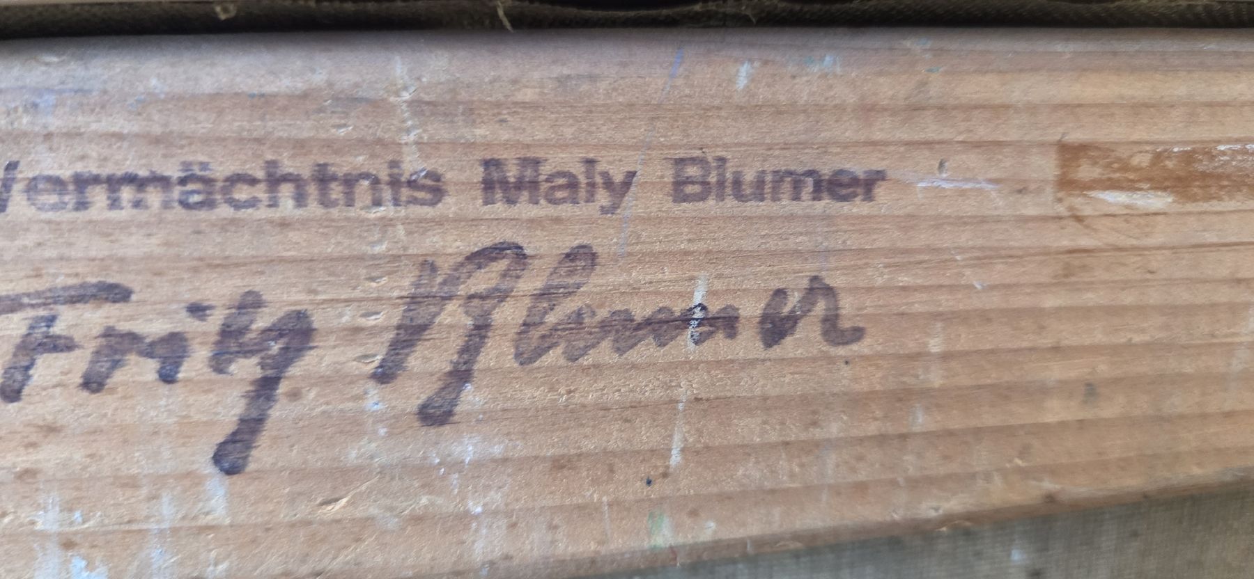 Dipinti: Original Ölgemälde  Maly Blume Marcus – Usato da Rehetobel venduto da hobirot01 3