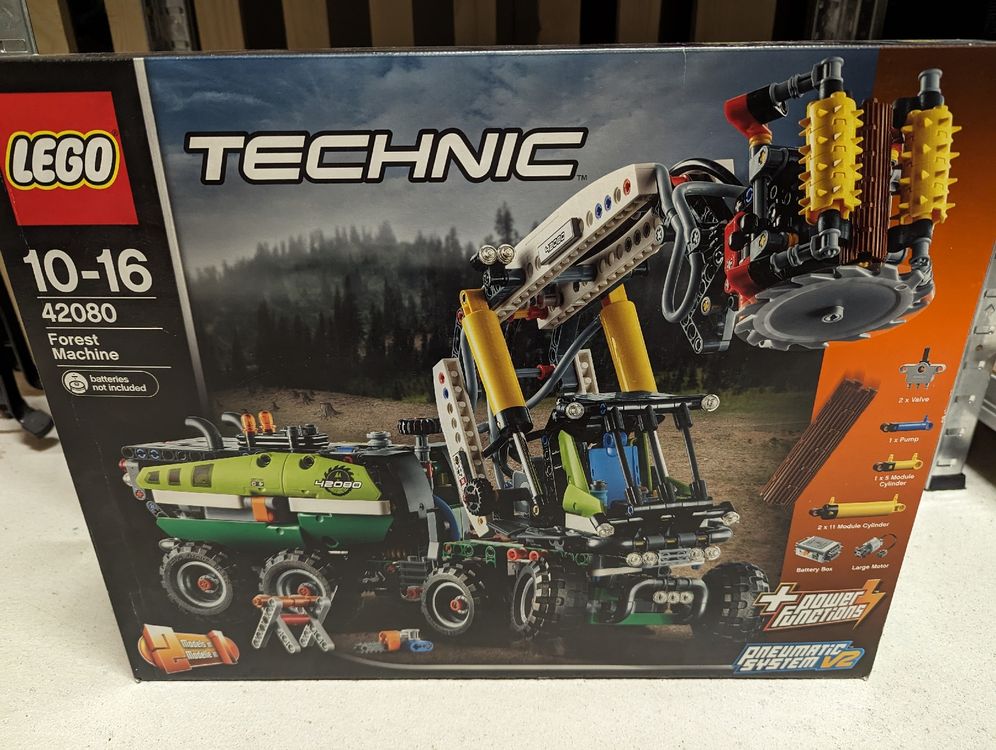 Lego Technic Harvester-Forstmaschine 42080 (OVP) (Neu und ...