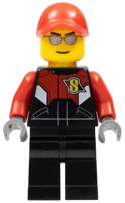 Lego Kit di costruzioni: Lego Rennfahrer (rac058) – Usato da Basel venduto da Swi-7621