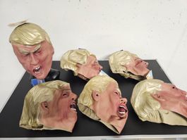 Neu - Maske - Trump (6Stk)