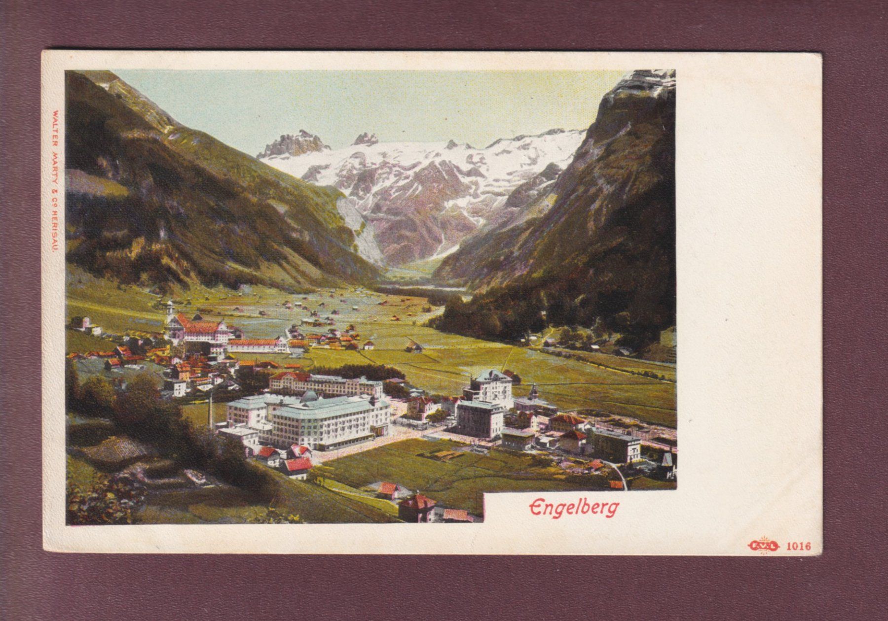 Cartoline postali: ENGELBERG – Usato da Pully venduto da nicecards