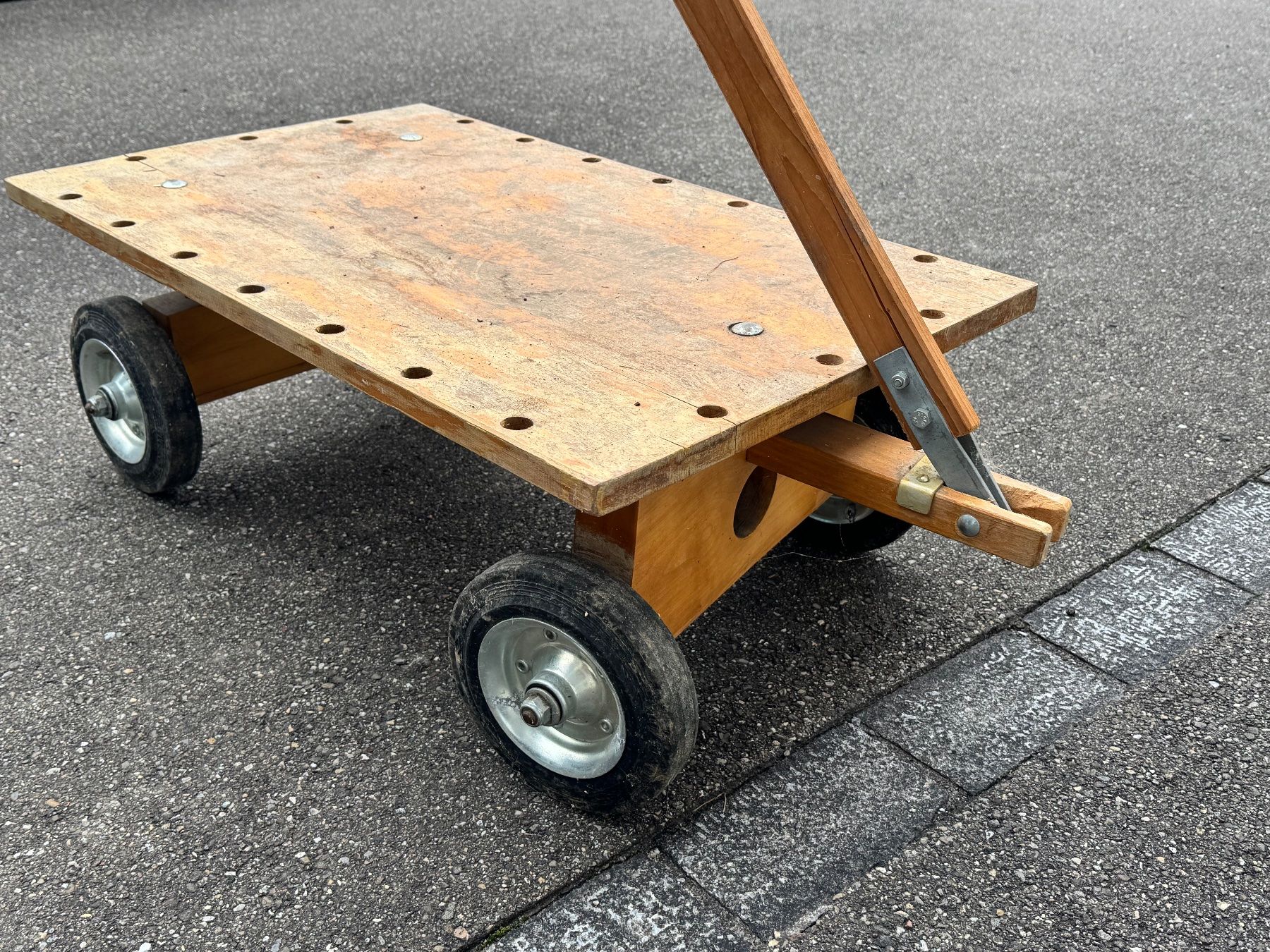 Anhänger: Holz Handwagen – Gebraucht aus Weisslingen von Bosco2016 1