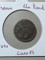 France - un liard - 1698 - Louis 14 