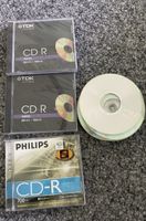 Leere CD-Rohlinge TDK, Sony, Philips, ungebraucht!