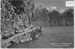 Axenstrasse am Vierwaldstättersee mit