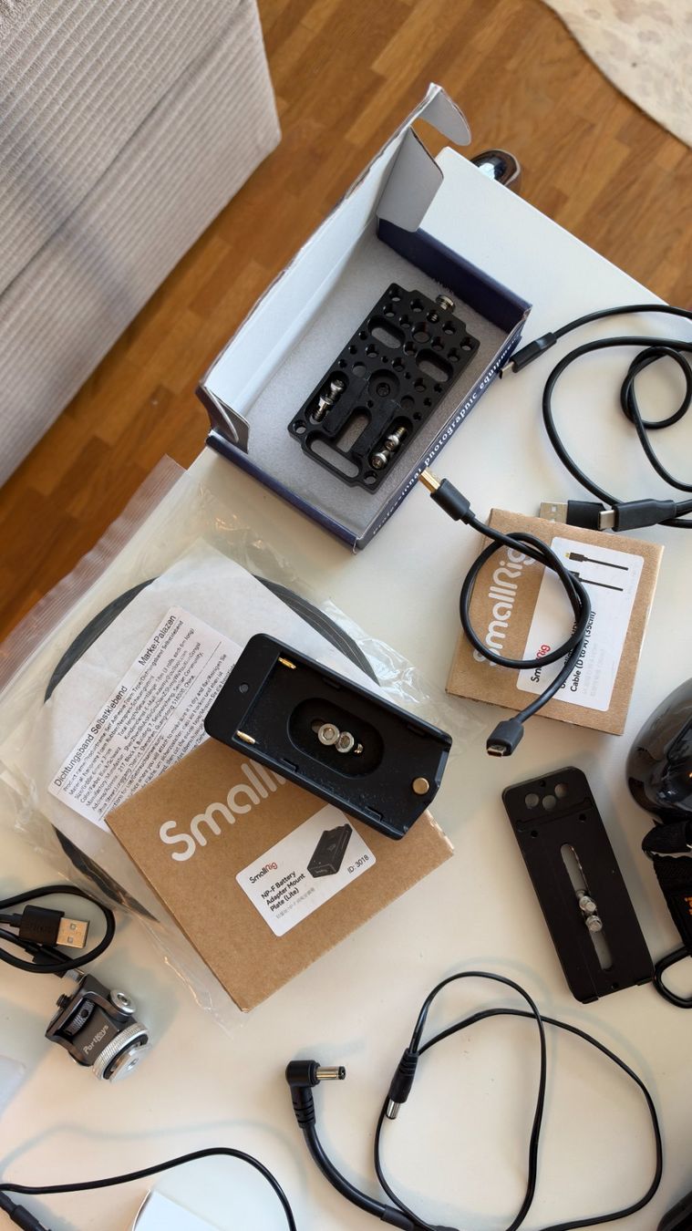 Videocamere: Kamera Rig Set, ND Filter, SmallRig, Koffer, Ladegerät – Usato da Bern venduto da 1unzefeinsilber 3