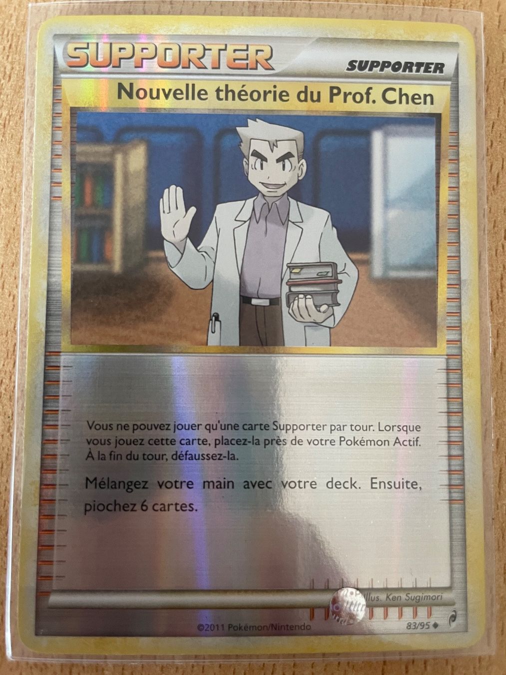 Karten: Pokémon Supporter REVERSE APPEL DES LÉGENDES 2011 FR – Gebraucht aus Oron-la-Ville von W.XIX