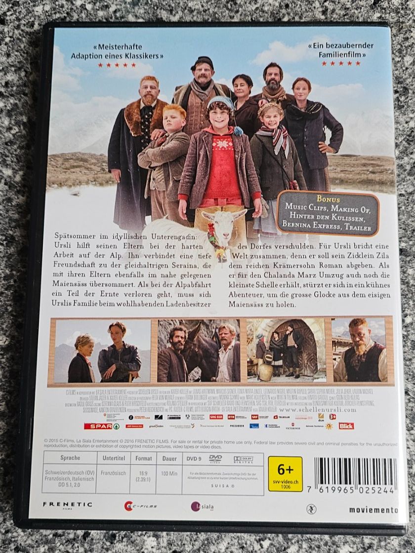 Tous les DVDs: SCHELLEN URSLI/ DVD – D'occasion à Geuensee par jes_9xyk 1