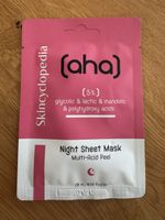 Skincyclopedia AHA Night Sheet Mask 20ml
