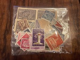 70 timbres oblitérés internationaux 1er choix