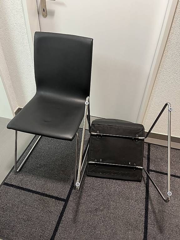 Sedie: Stuhl mit Metallbein – Usato da Endingen venduto da sporty68 3