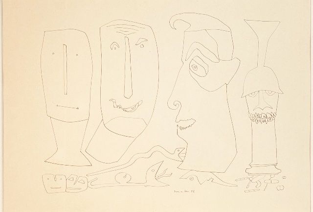 Gemälde: Max von Moos, Original Tusche auf Papier – Gebraucht aus Einsiedeln von Fundgrube59 1