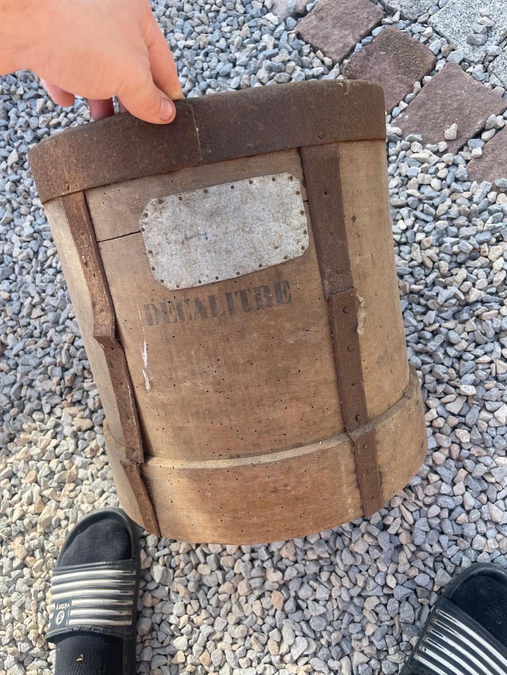 Alle Werkzeuge: Boisseau mesure grain ancienne bois – Gebraucht aus Lajoux JU von Briard0 3
