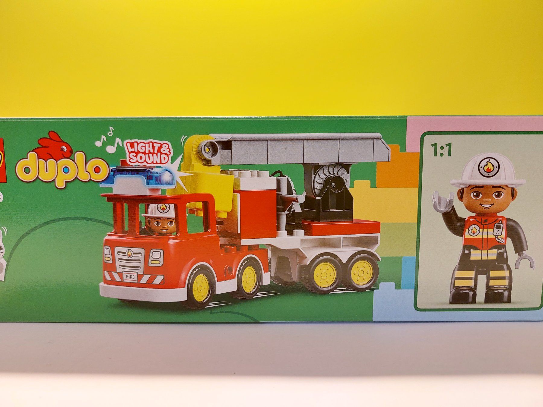 Lego Baukästen: LEGO Duplo 10969 Feuerwehrauto mit Licht & Ton Feuerwehr NEU – Neu und originalverpackt aus St.Gallen von TinasBauundSpiel 1