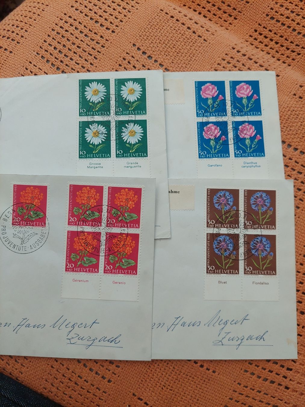 Buste & buste per spedizione: Timbres suisses, FDC Pro-Juventute 1963 – Nuovo (secondo la descrizione) da Le Locle venduto da wchs 2