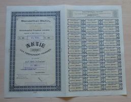Aktie 1901 ++ Sensethal-Bahn