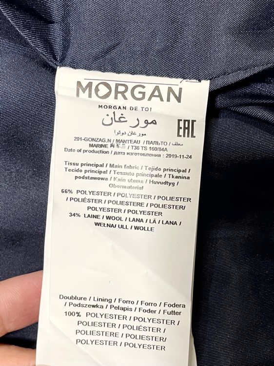 Manteau best sale morgan 2019