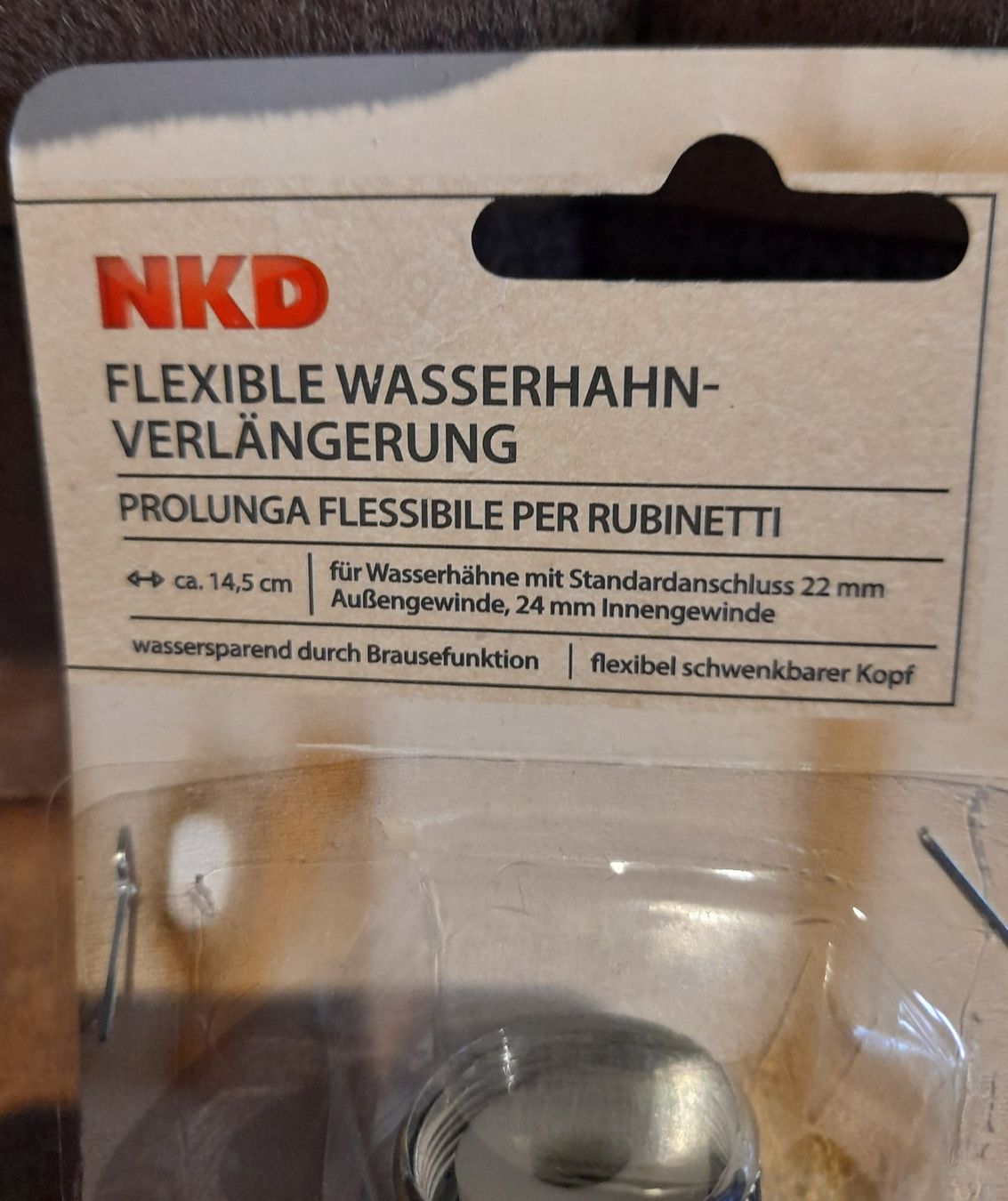 Rubinetteria: Wasserhahnverlängerung – Nuovo e nell'imballaggio originale da Herisau venduto da komodo0 1