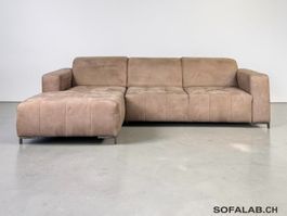 Terracotta-Ecksofa (Gratis Lieferung) 260x170cm