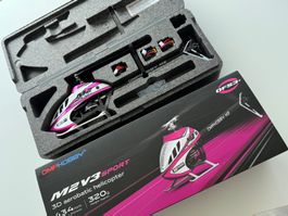 Hélicoptère RC OMPHOBBY M2 V3 Sport 2.4G 6CH 3D acrobatique