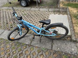 Kinder Velo blau gebraucht