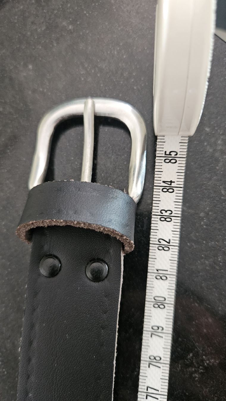 Cinture: Ledergürtel schwarz – Usato da Grabs venduto da ricolino12 4